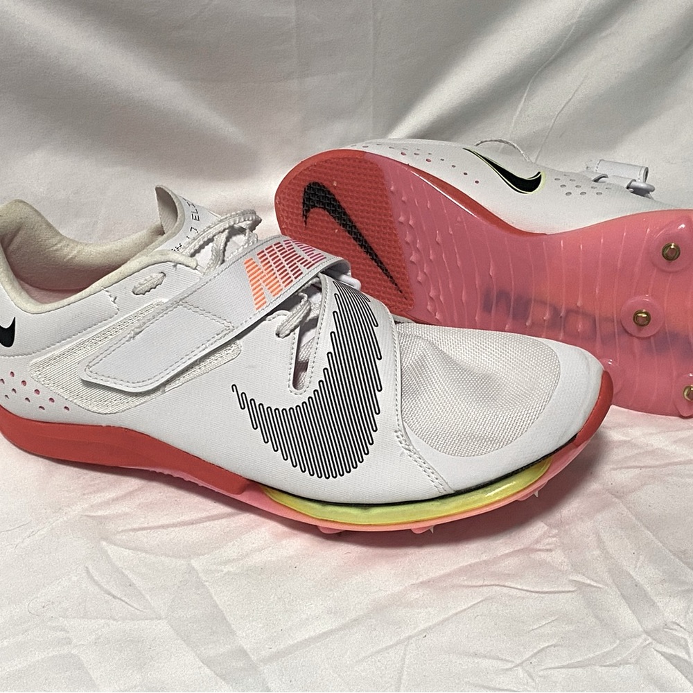 Nike Zoom LJ Elite Spikes Olympic Colorway “rawdacious” Men's Size 10.